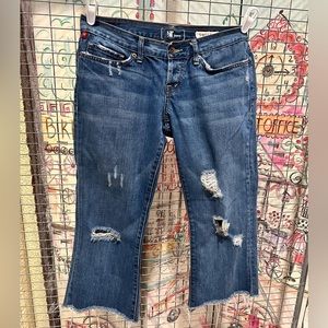 Women's !1T Jeans Sweetie Stretch Low Rise Size 28x22  capris